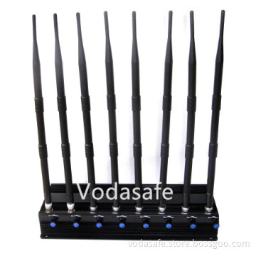 Adjustable Stationary 6bands Car GPS Signal Blocker for All  3G UMTS 4glte moblie jammer